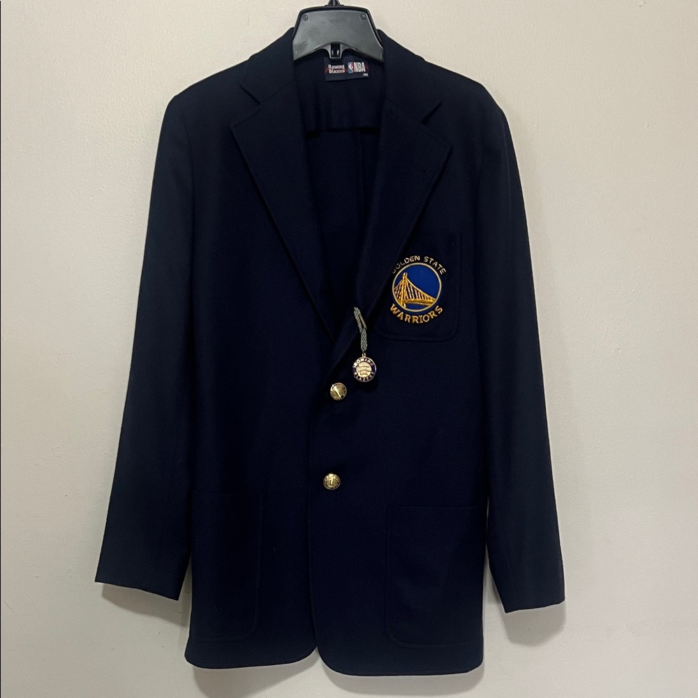Rowing Blazers x NBA collab Golden State Warriors Navy Blazer